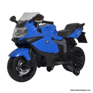 Kids Ride On Electric Motor Bike BMW Blue EMB02 মোটর বাইক এর এনাটমি